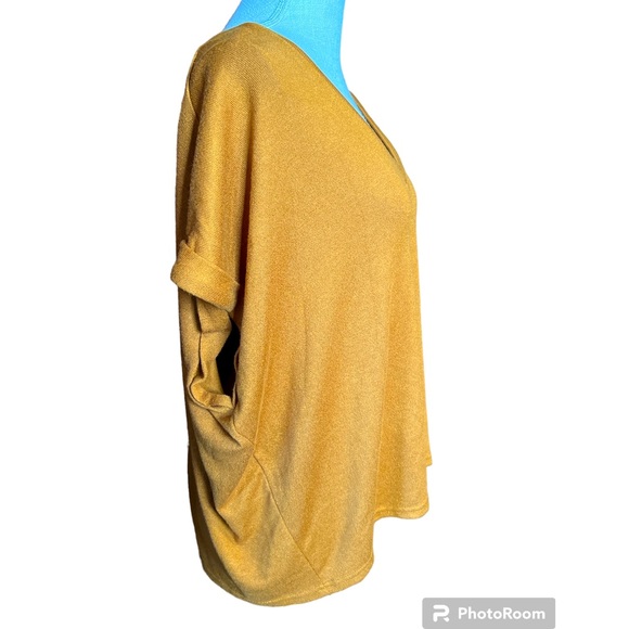 Mod Ref Ladies Copper Colored Sweater Shirt - Picture 2 of 8